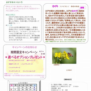 2014年4月号 vol.47｜トータルヘルスケアMIYU/リラクROOM